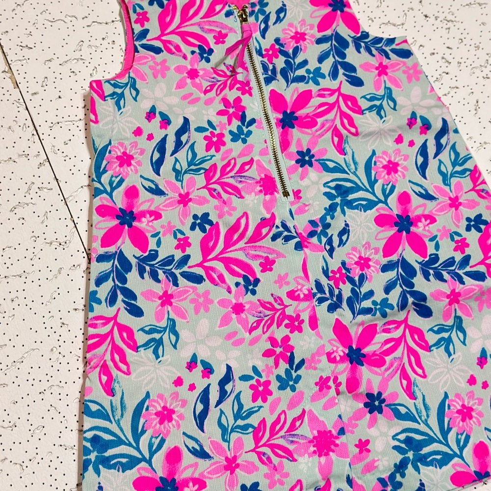Tommy Bahama Pink and Blue Floral Dress